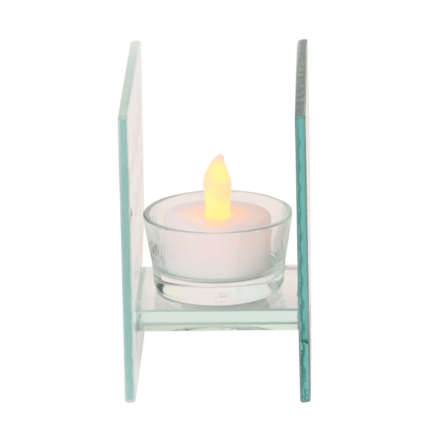 Inspiring Led Tealight Holder With Mateo 19:26 Scripture-4