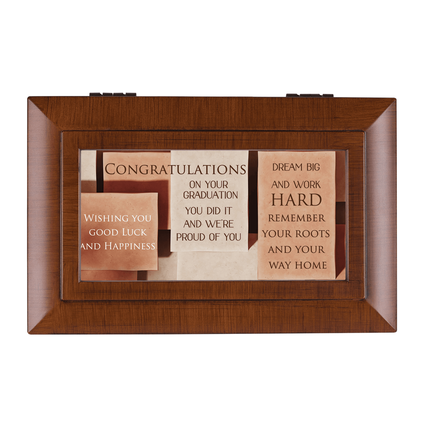 Elegant Petite Musical Keepsake Box For Graduation-2