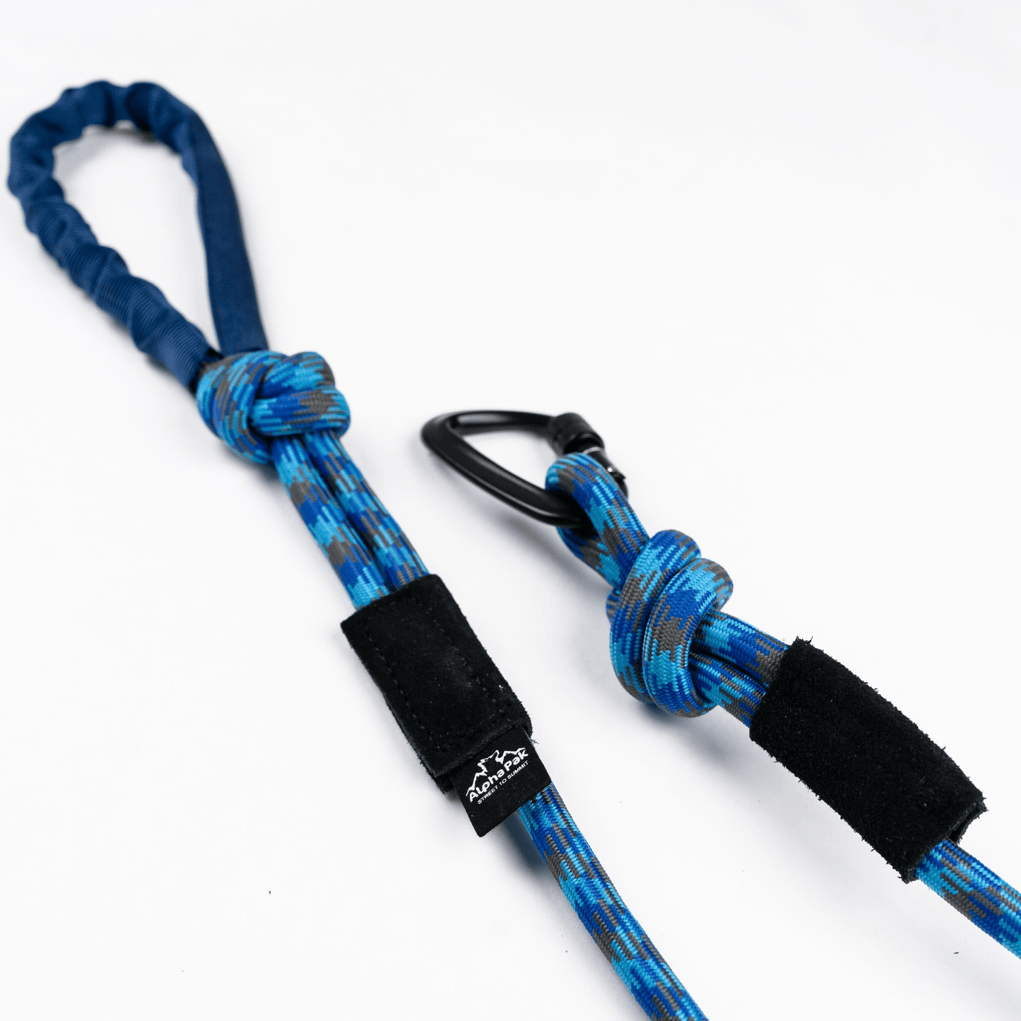 Massif 10MM Kernmantle Climbing Rope Dog Leash with D-Shaped Carabiner-3