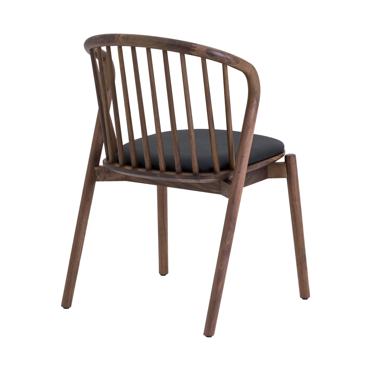 Six Piece Brown and Black Oval Dining Set with Four Chairs and Sideboard-3