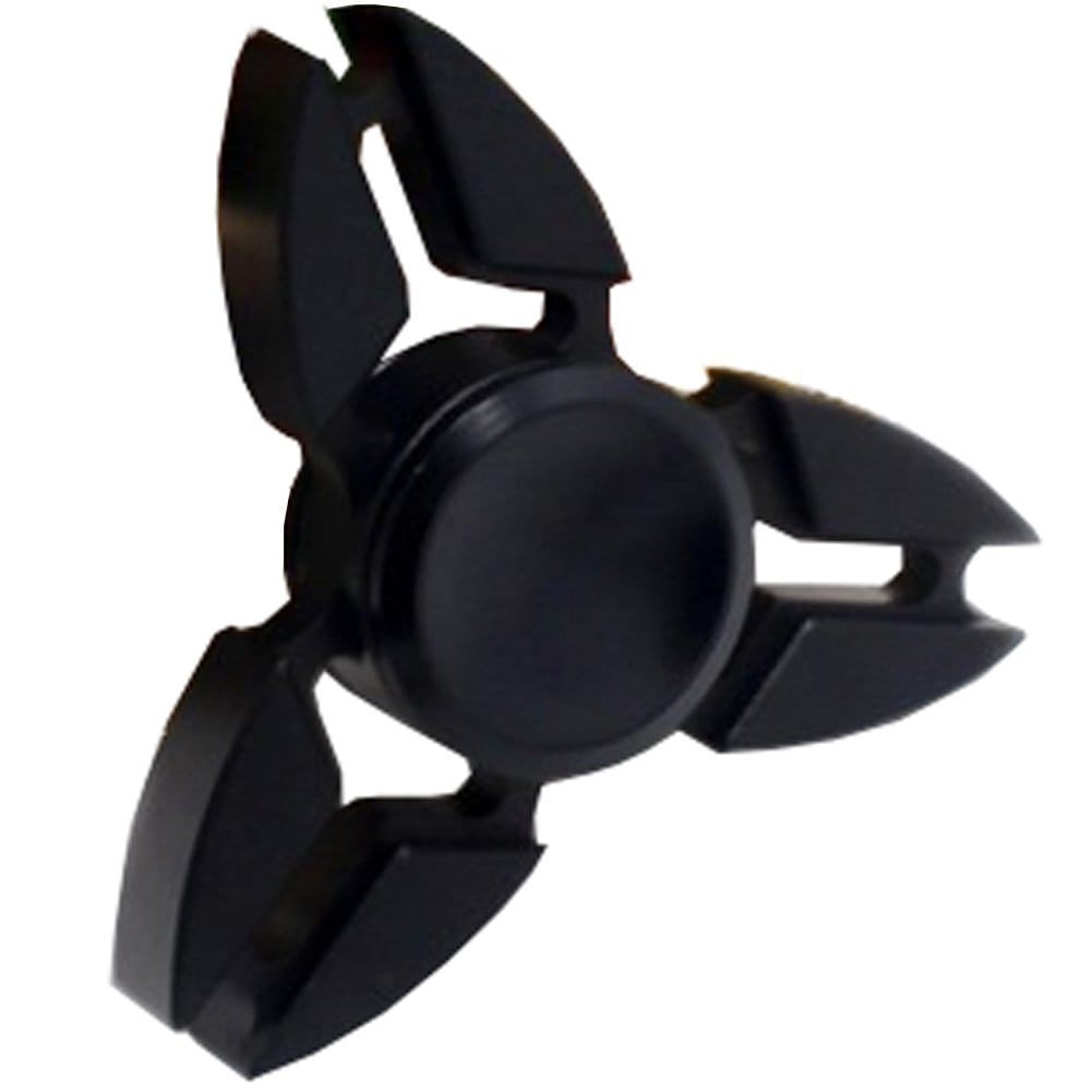 Black Split Tri Metal EDC Fidget Spinner-0