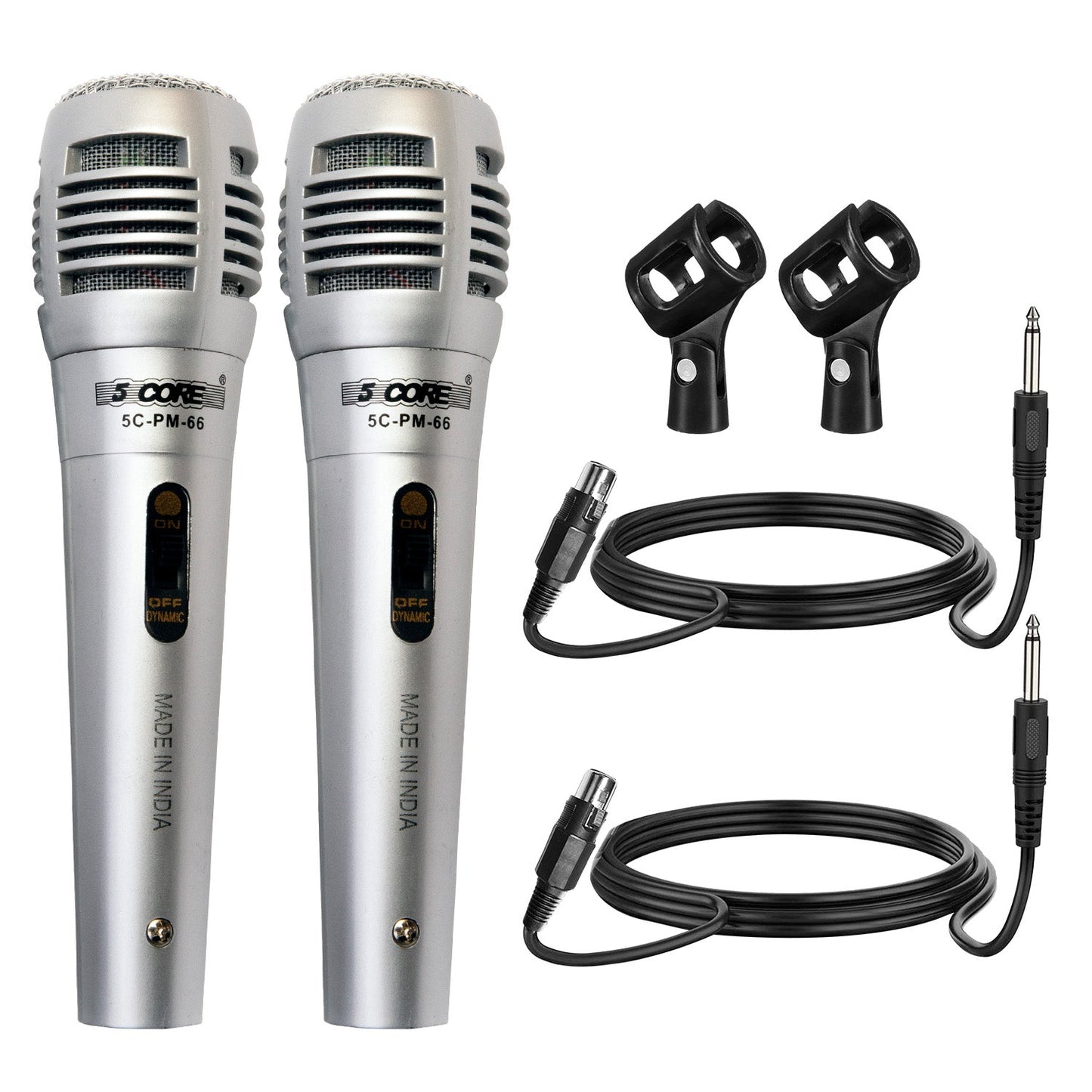 5Core XLR Microphone Dynamic Mic Karaoke Singing Studio Mics Handheld Microfono-0