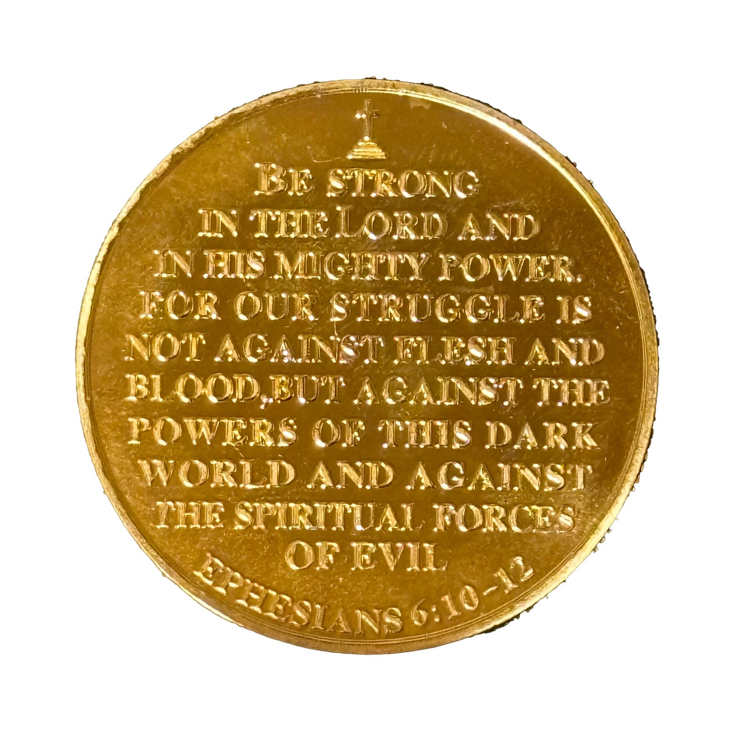 Sniper The Task Ahead of You Challenge Tribute Gold Plated Coin-2