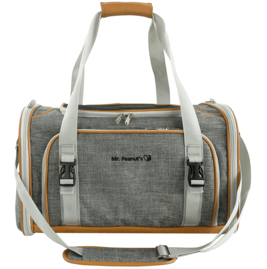 Mr. Peanut's Platinum Series Deluxe Expandable Pet Carrier for Travel-0