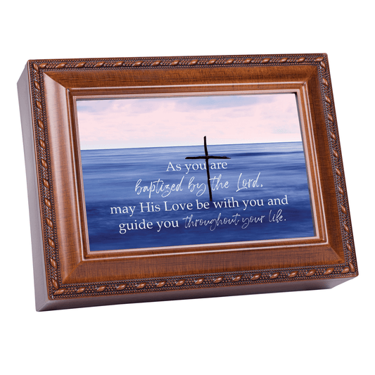 Engraved Music Box With Photo Opening And Velvet Lined Interior-0