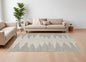 12' X 15' Gray and Ivory Ombre Hand Woven Area Rug-0
