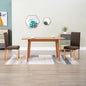 vidaXL Dining Chairs Side Chair with Solid Wood Legs for Home Kitchen Fabric-11