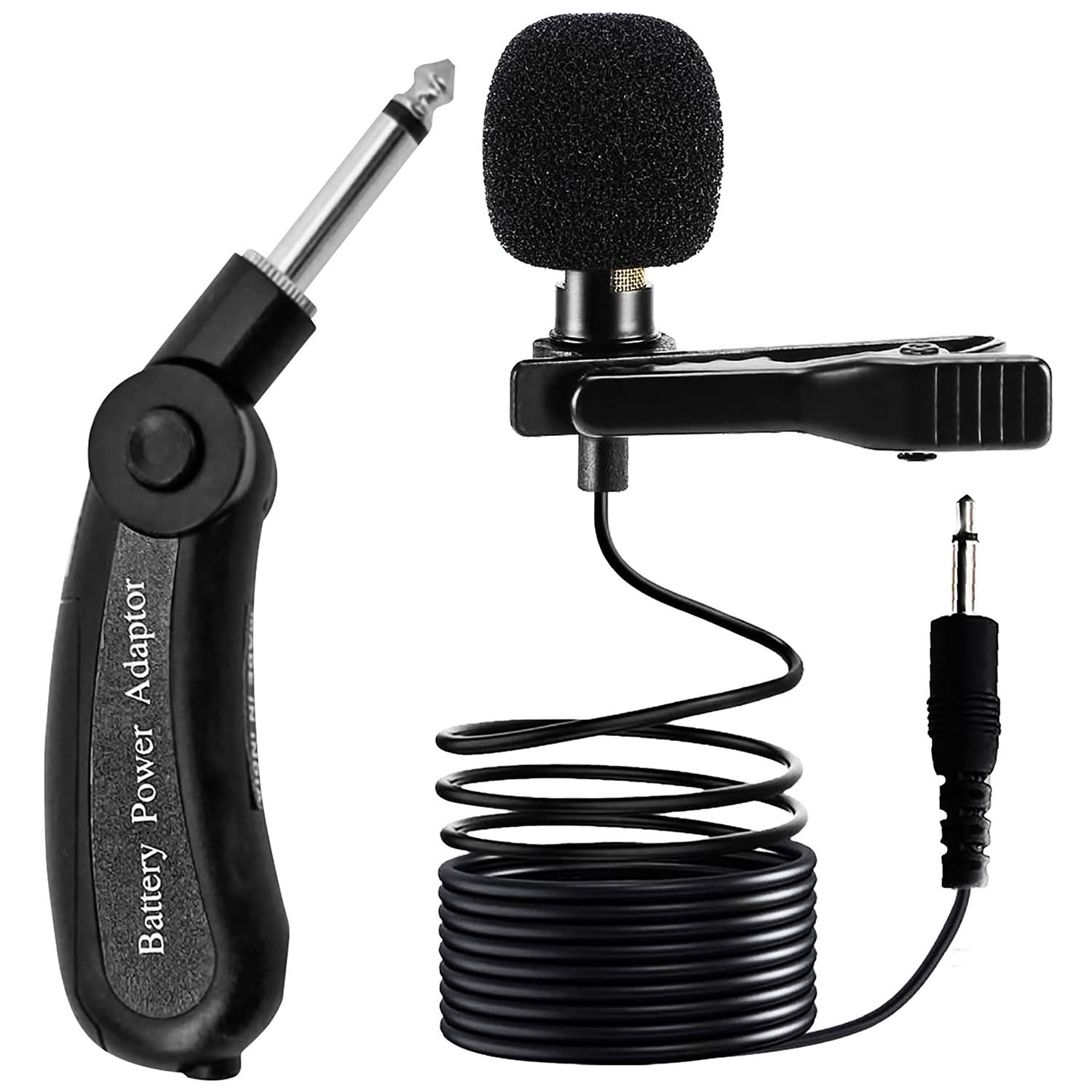5Core Lavalier Microphone Clip On Professional Grade 3.5mm Lav Lapel Mic Omnidirectional-0