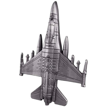 3D Aircraft Shaped F16 Fighting Falcon US Air Force Commemorative Coin Collector-4