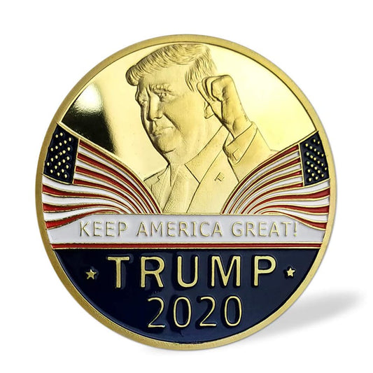 2020 Donald Trump Keep America Great Eagle Coin-0