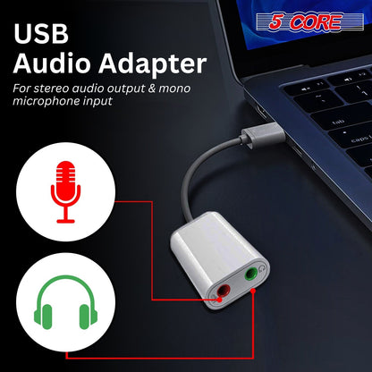 5Core Lavalier Microphone Clip On Professional Grade 3.5mm Lav Lapel Mic Omnidirectional-2