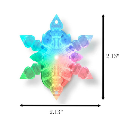 Color Changing Snowflake Hair Clip-2