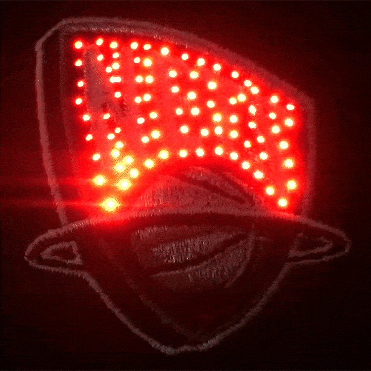 New Jersey Nets Flashing Fiber Optic Cap-2