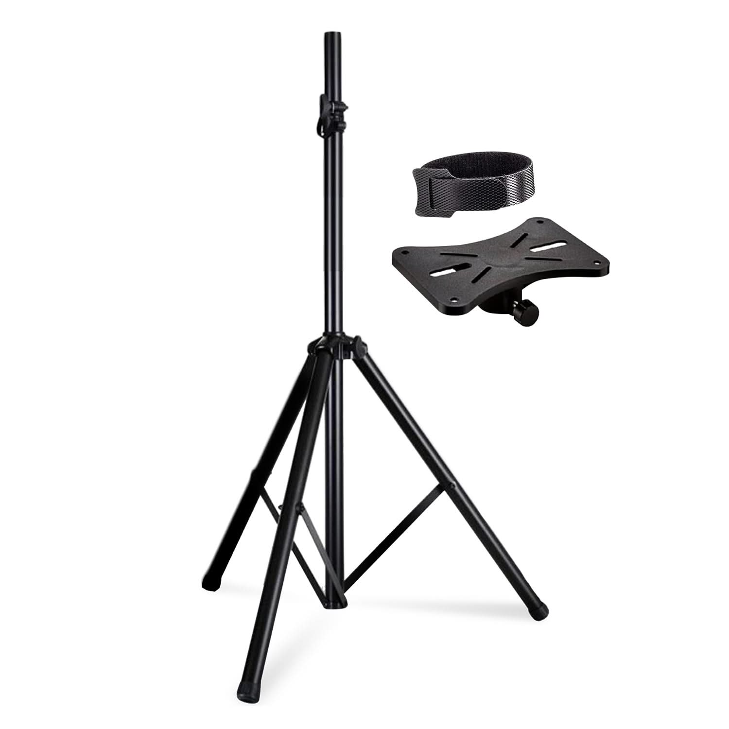 5 Core Speaker Stand Height Adjustable PA DJ Tripod Studio Monitor Stands w 35mm Compatible Insert-0