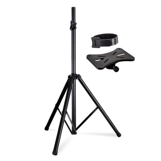 5 Core Speaker Stand Height Adjustable PA DJ Tripod Studio Monitor Stands w 35mm Compatible Insert-0