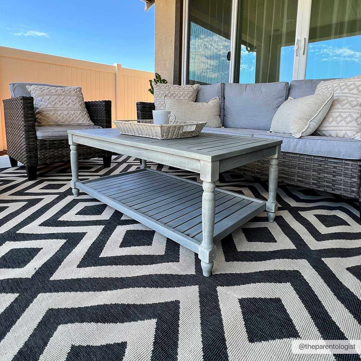 Spilsby Geometric Outdoor Rug - Clearance-0