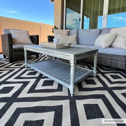 Spilsby Geometric Outdoor Rug - Clearance-0