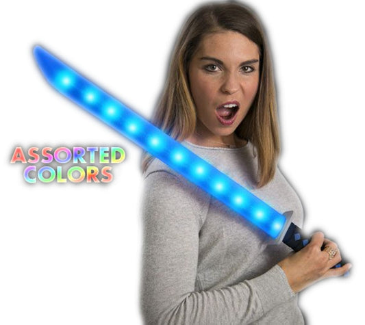 Multicolor LED Foam Ninja Sword-0