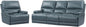 Whitman - Verona Azure - Powered by Freemotion Power Reclining Sofa and Recliner-1