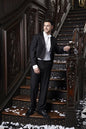 "Capri" Black Full Dress Jacket Peak (Separates)-0
