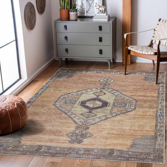Medinah Washable Area Rug-0