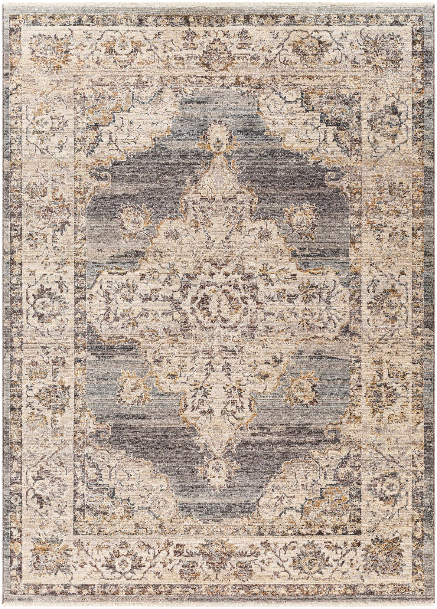Crea Gray Zola Area Rug - Clearance-1