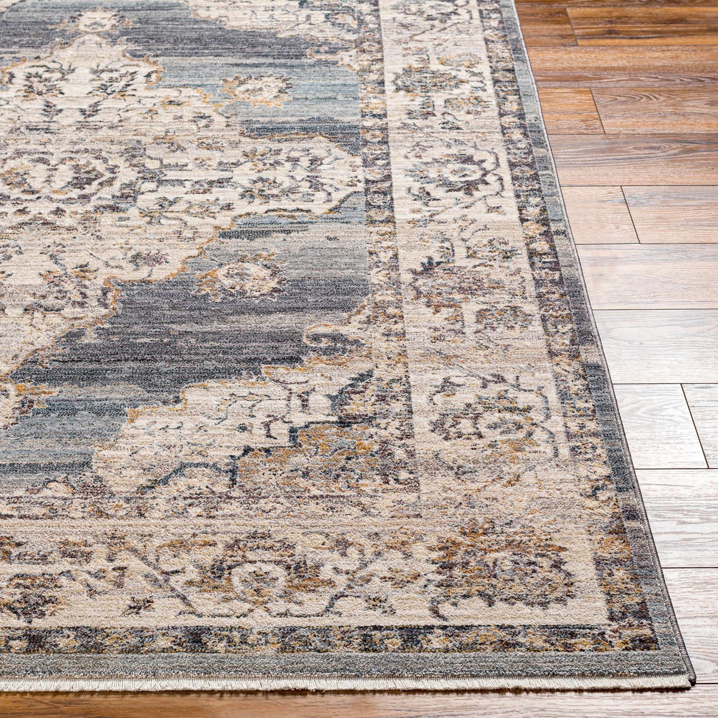 Crea Gray Zola Area Rug - Clearance-4