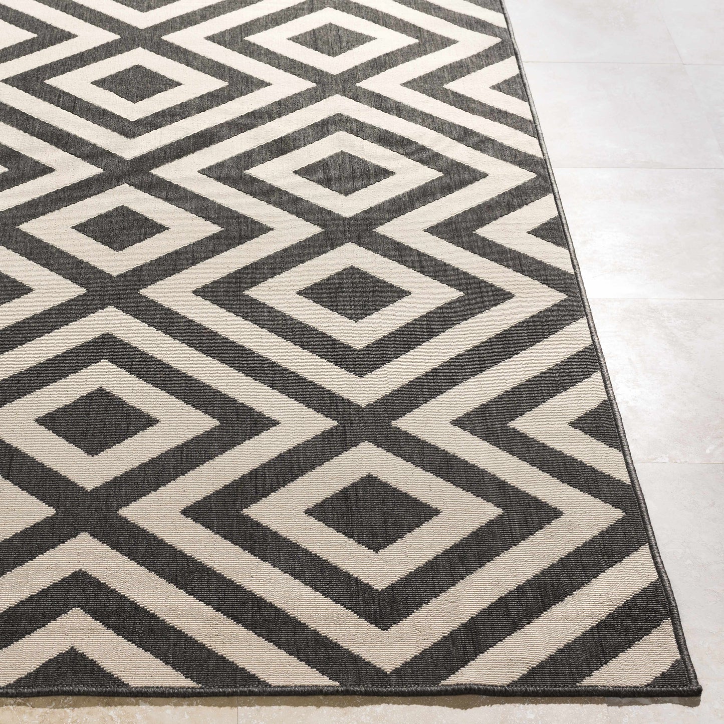 Spilsby Geometric Outdoor Rug - Clearance-3