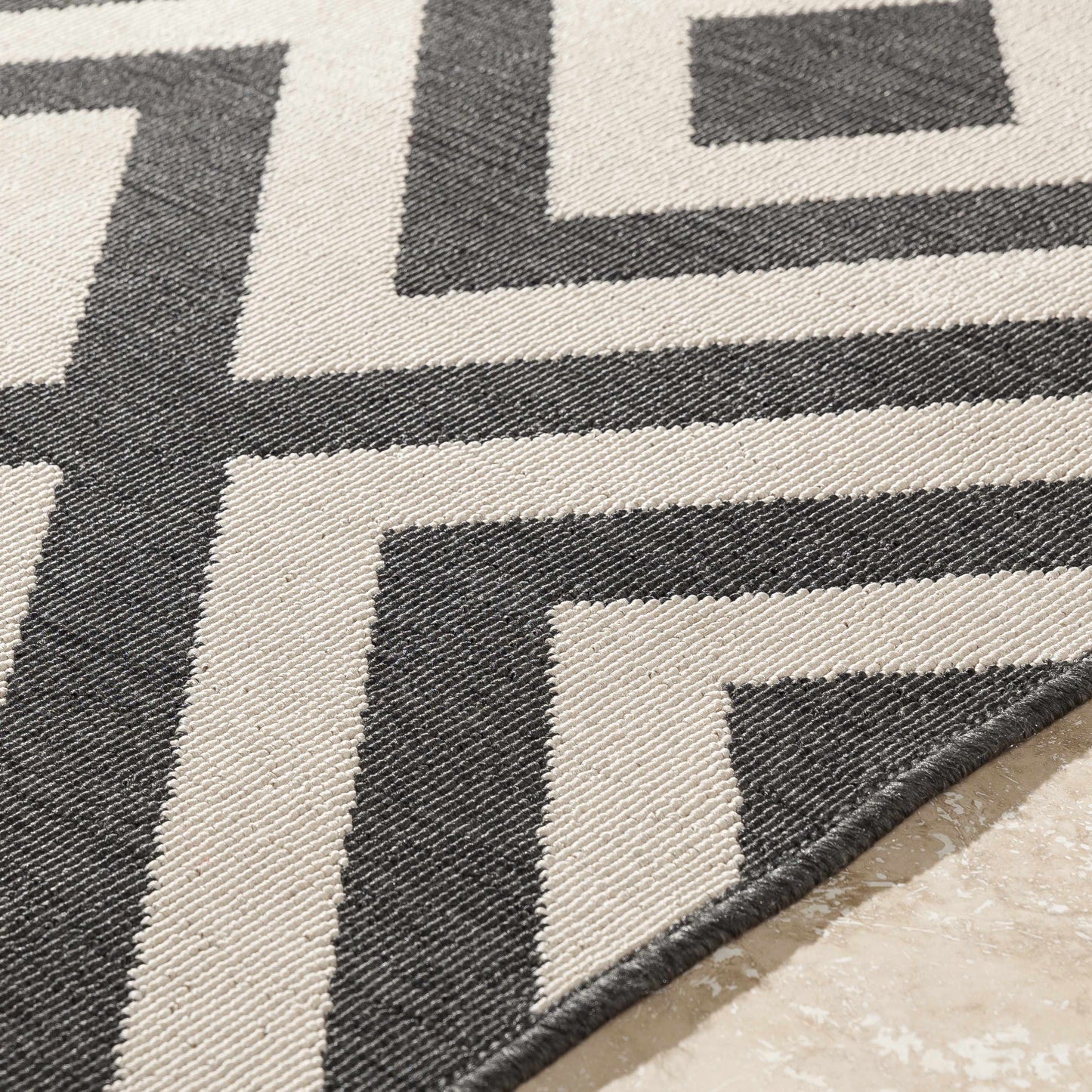 Spilsby Geometric Outdoor Rug - Clearance-7